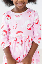 Jingle Bells 3/4 Sleeve Pocket Twirl Dress by Mila & Rose ®