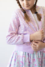 Lavender Sequin Jacket by Mila & Rose ®