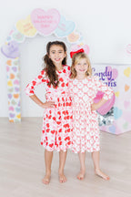 Lovebug 3/4 Sleeve Ruffle Twirl Dress by Mila & Rose ®