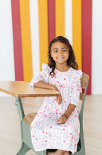 School Days 3/4 Ruffle Twirl Dress by Mila & Rose ®