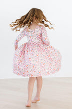 Springtime Bunnies 3/4 Sleeve Pocket Twirl Dress by Mila & Rose ®