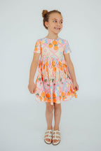 Summer Picnic S/S Pocket Twirl Dress by Mila & Rose ®