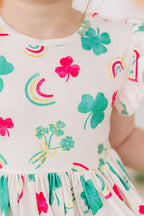 SALE Top of the Mornin' Flutter Sleeve Twirl Dress by Mila & Rose ®