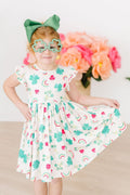 SALE Top of the Mornin' Flutter Sleeve Twirl Dress by Mila & Rose ®