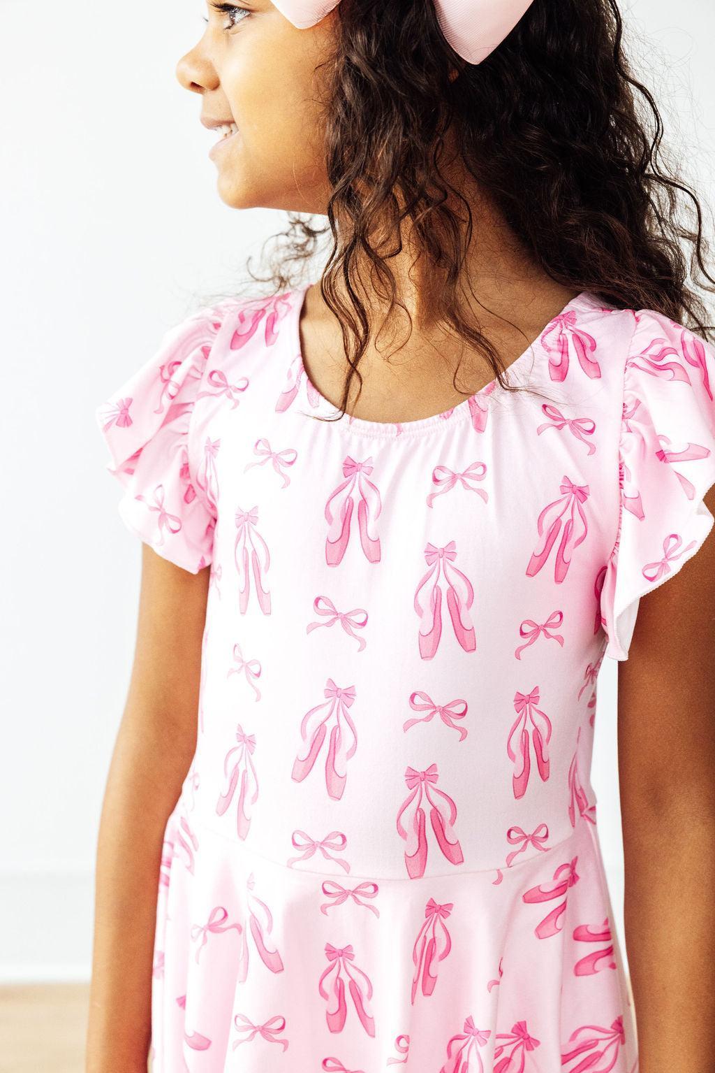 Twirling en Pointe S/S Twirl Leotard by Mila & Rose ®
