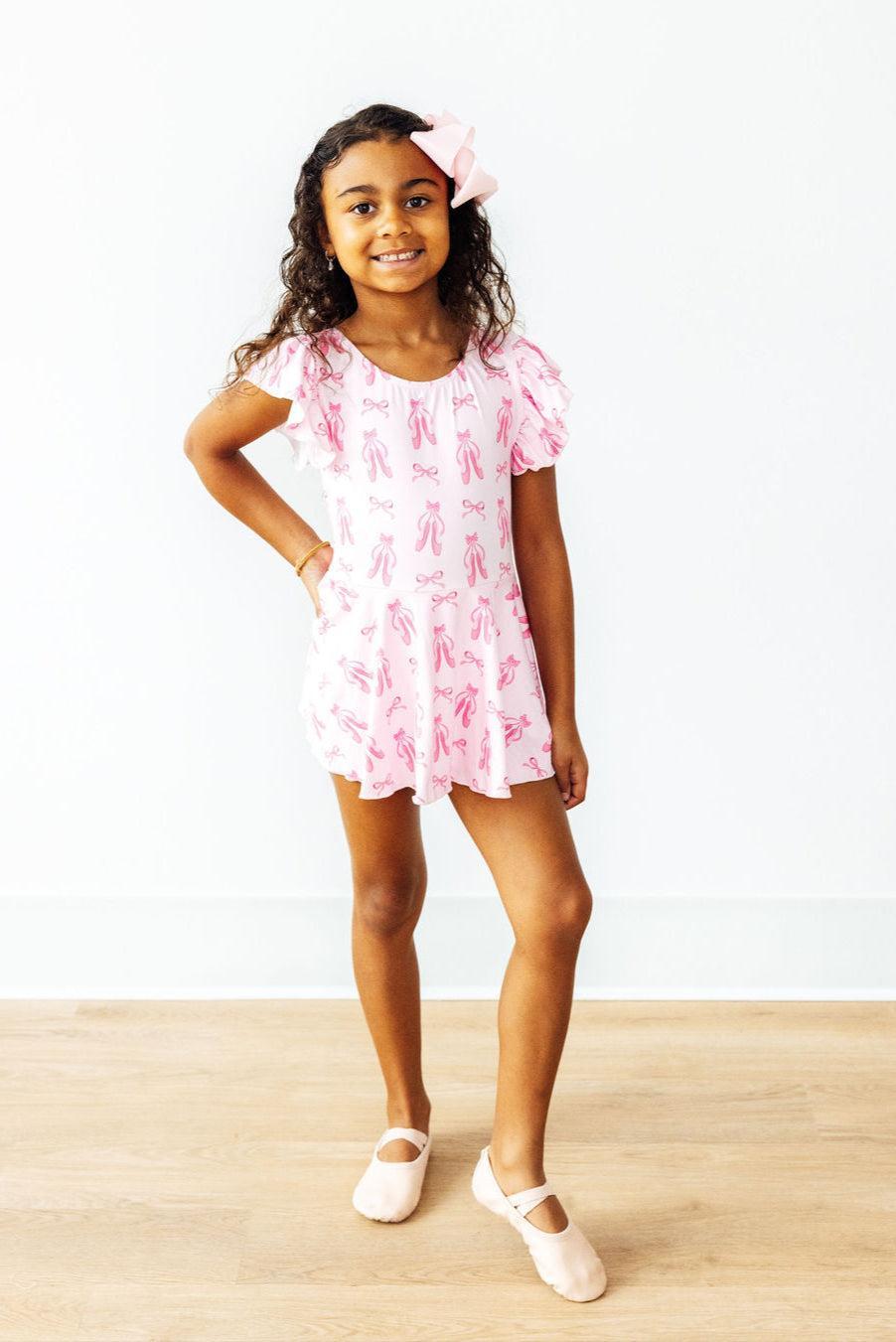 Twirling en Pointe S/S Twirl Leotard by Mila & Rose ®