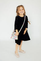 Unicorn Glitter Girl's Crossbody Purse by Mila & Rose ®
