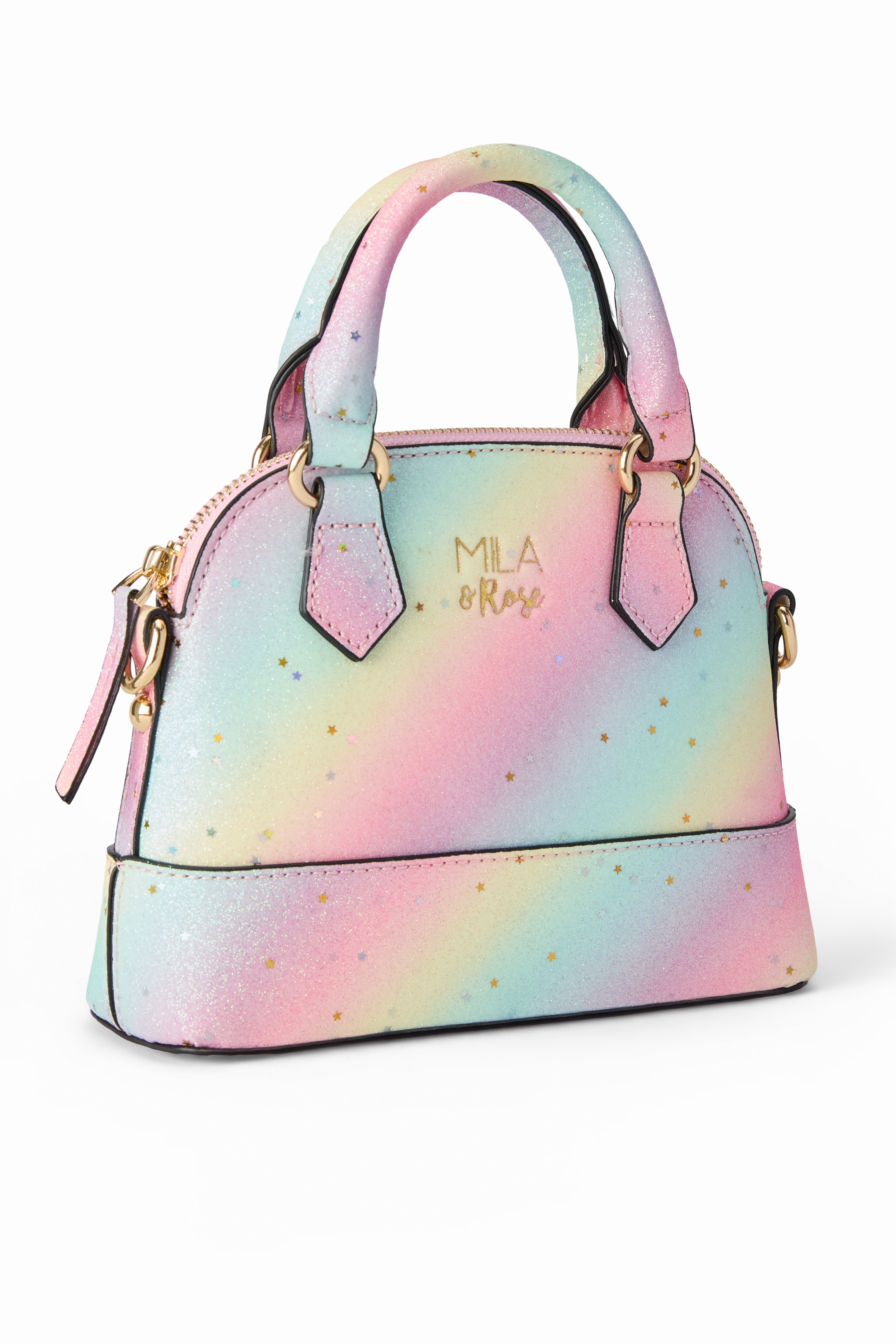 Unicorn Glitter Girl's Crossbody Purse by Mila & Rose ®