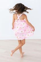 You are My Sunshine Ruffle Cross Back Dress by Mila & Rose ®