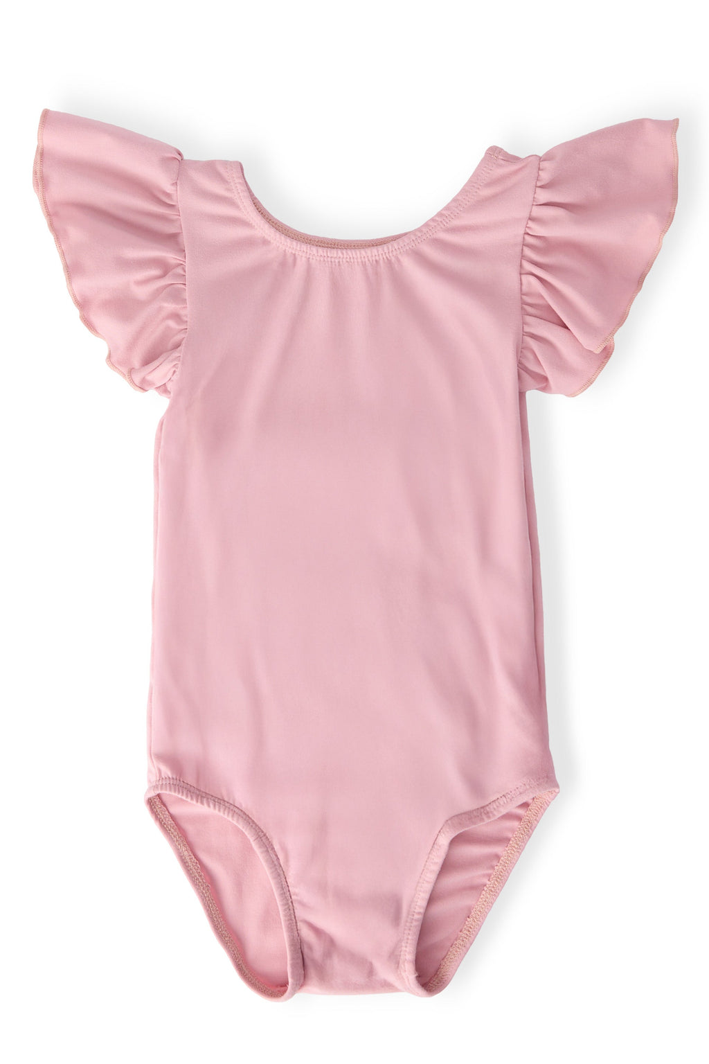 Vintage Pink S/S Flutter Sleeve Leotard by Mila & Rose ®