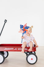 Vintage Flags Smocked Ruffle Dress by Mila & Rose ®