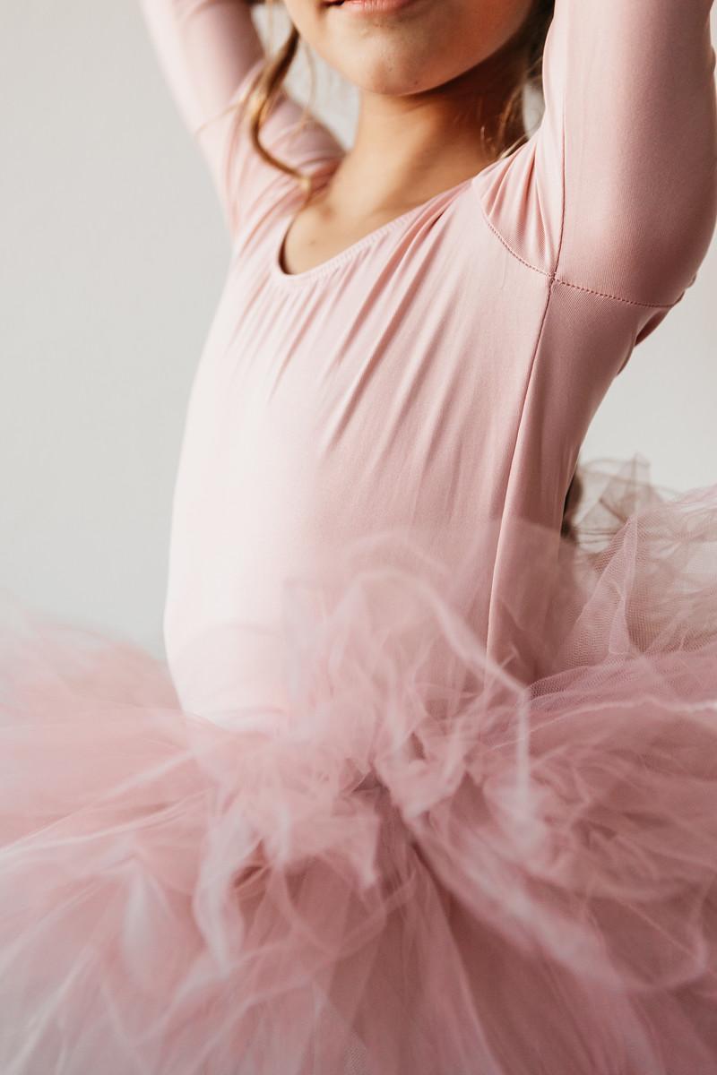 Vintage Pink 3/4 Tutu Leotard by Mila & Rose ®