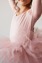 Vintage Pink 3/4 Tutu Leotard by Mila & Rose ®