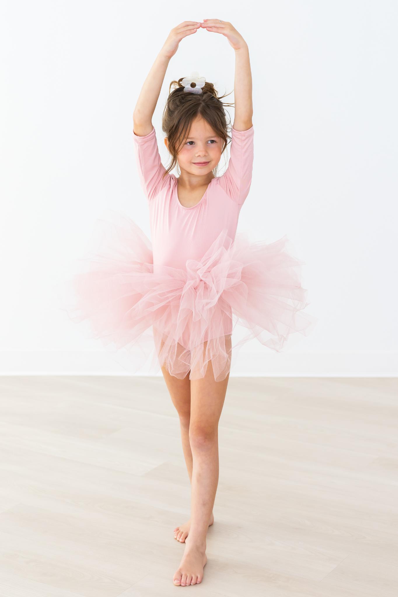 Vintage Pink 3/4 Tutu Leotard by Mila & Rose ®
