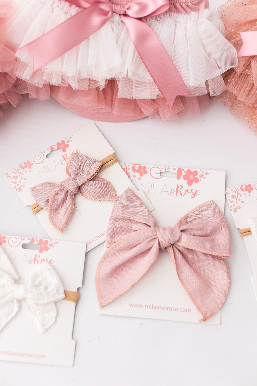 Vintage Pink Ombre Ruffle Tutu Bloomer by Mila & Rose ®