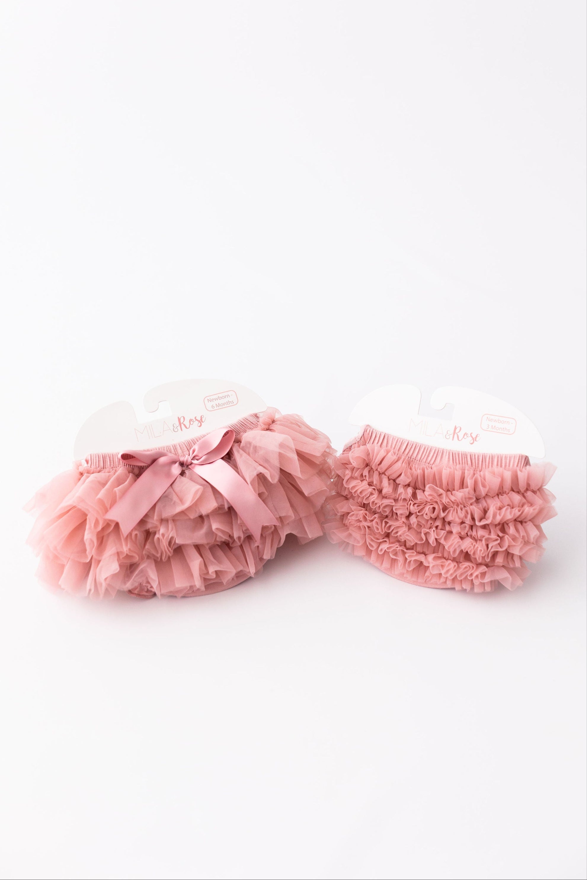 Vintage Pink Ruffle Tutu Bloomer by Mila & Rose ®