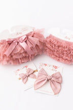 Vintage Pink Ruffle Tutu Bloomer by Mila & Rose ®