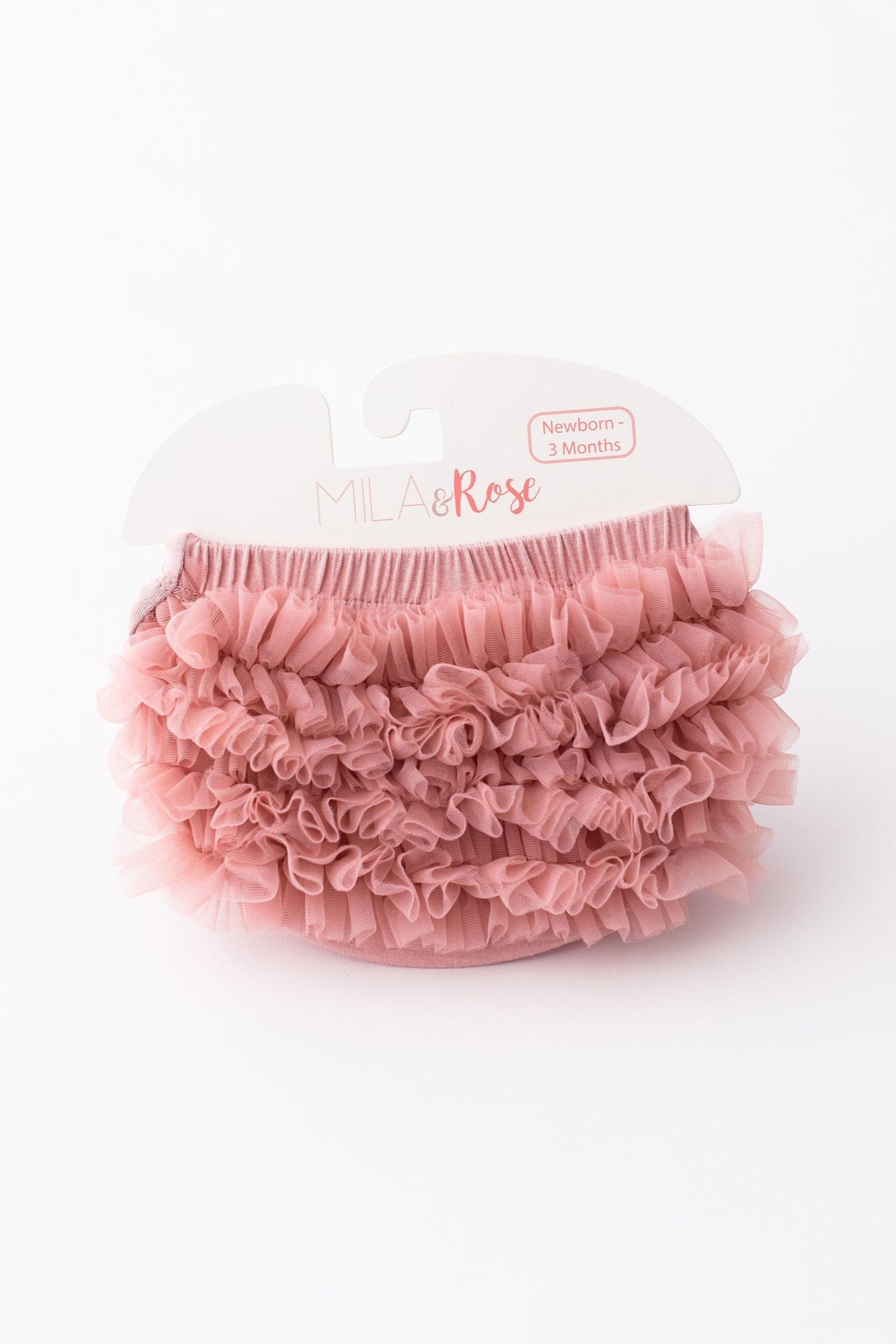 Vintage Pink Ruffle Bum Bloomer by Mila & Rose ®