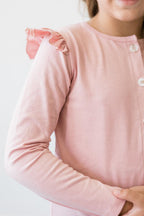 Vintage Pink Ruffle Cardigan by Mila & Rose ®