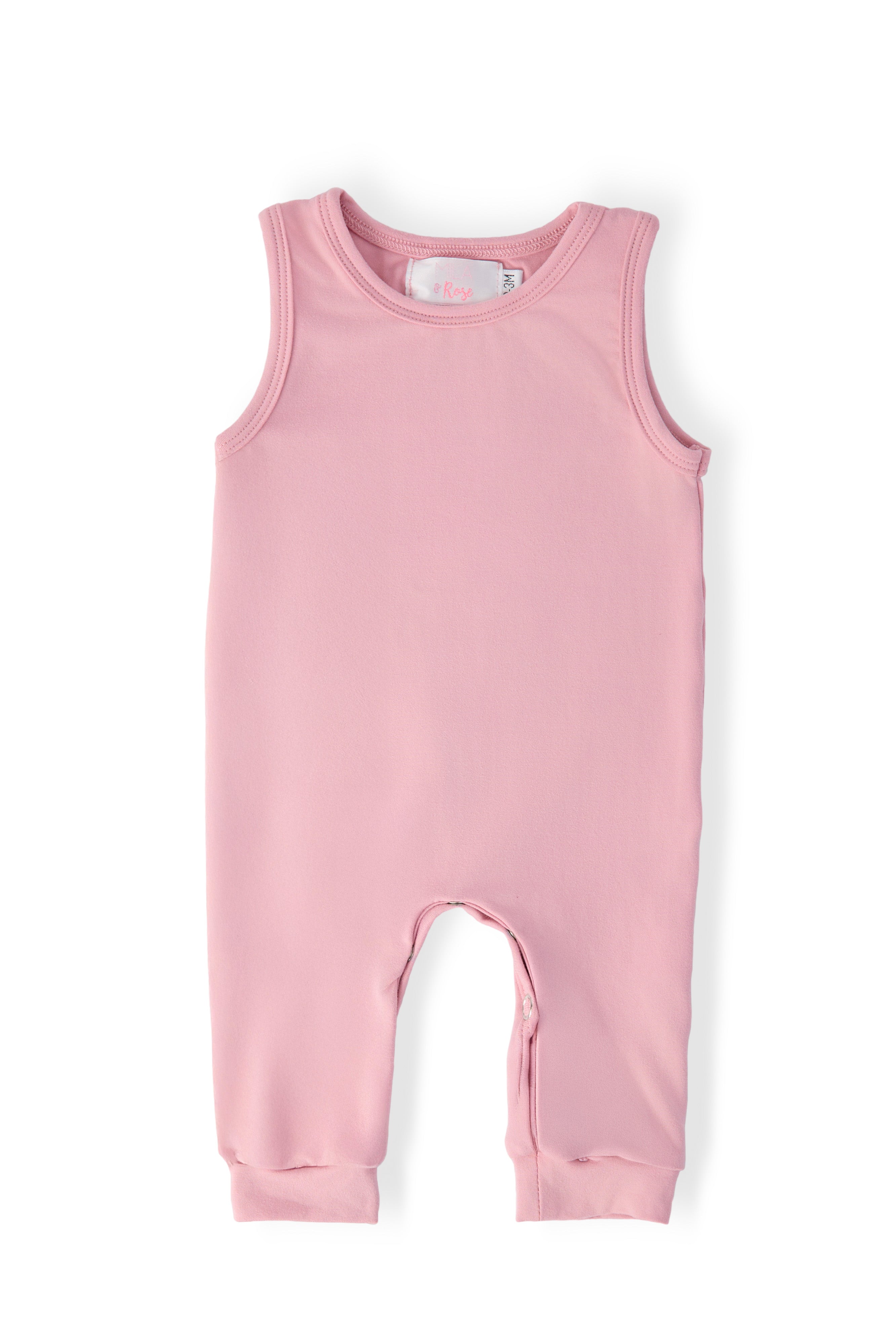 Vintage Pink Tank One-Piece Jogger by Mila & Rose ®