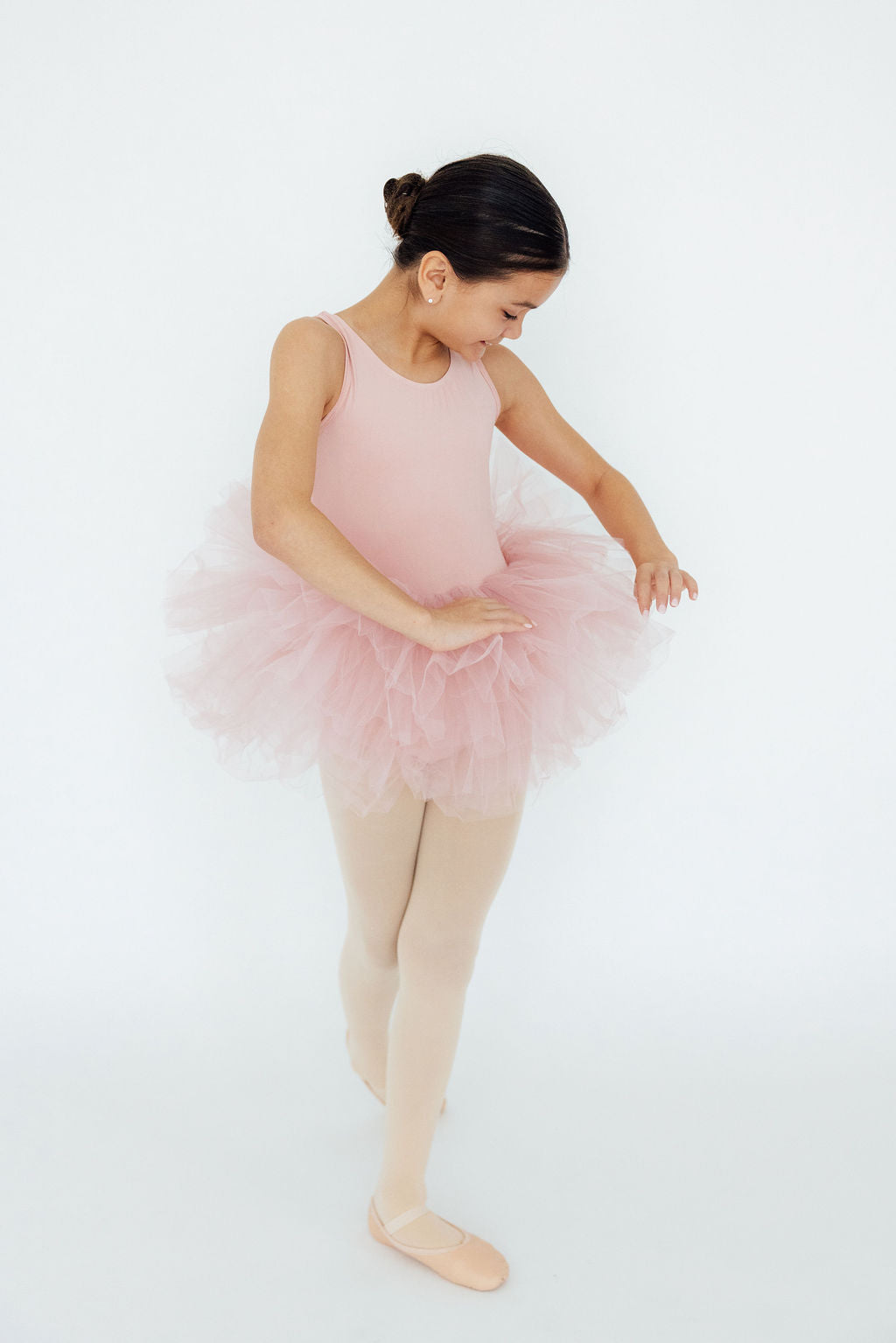 Vintage Pink Tank Tutu Leotard by Mila & Rose ®