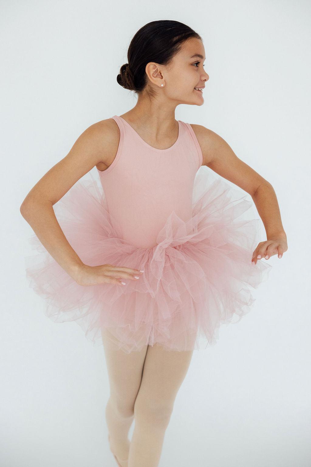 Vintage Pink Tank Tutu Leotard by Mila & Rose ®