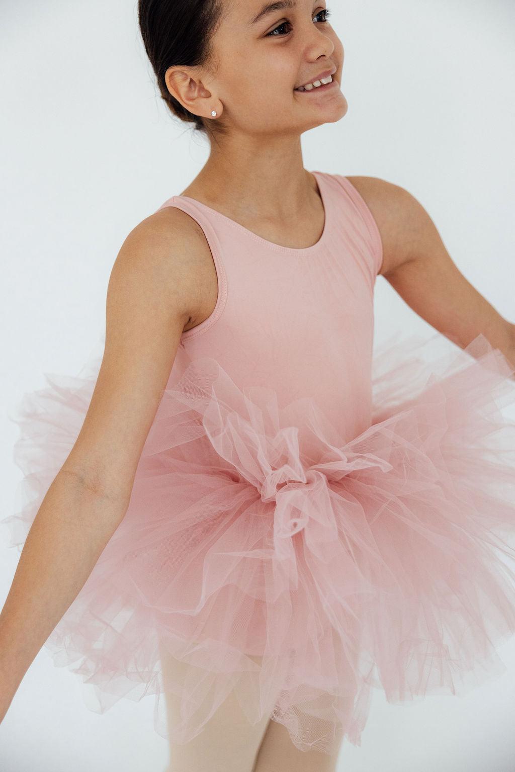Vintage Pink Tank Tutu Leotard by Mila & Rose ®