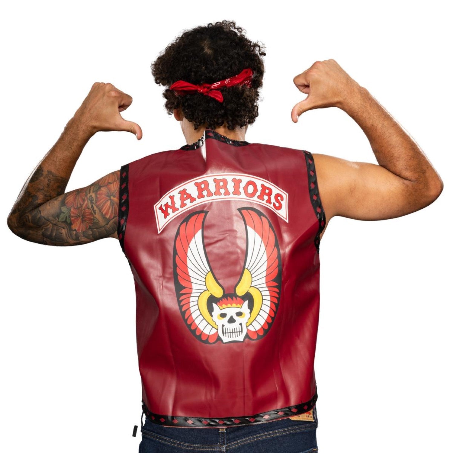 The Warriors Movie Halloween Cosplay Costume Vest and Bandana Set by TVStoreOnline