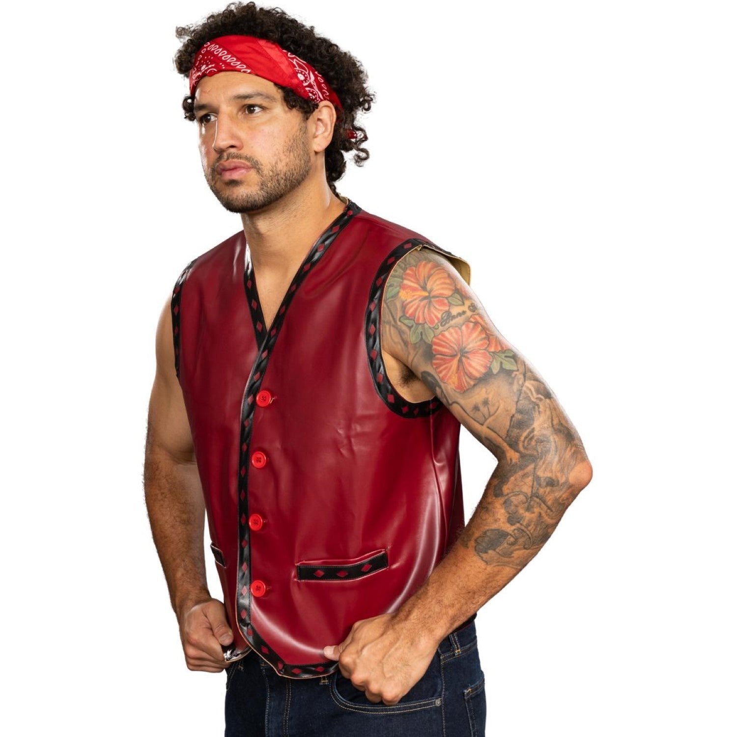 The Warriors Movie Halloween Cosplay Costume Vest and Bandana Set by TVStoreOnline