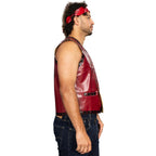 The Warriors Movie Halloween Cosplay Costume Vest and Bandana Set by TVStoreOnline