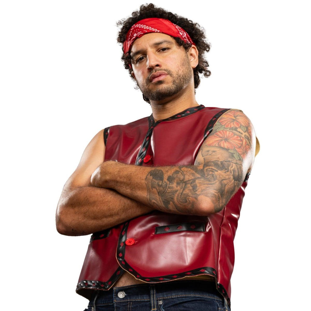 The Warriors Movie Halloween Cosplay Costume Vest and Bandana Set by TVStoreOnline