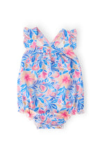 Watercolor Floral Ruffle Cross Back Romper by Mila & Rose ®