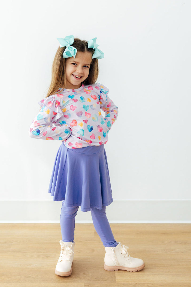 Periwinkle Twirl Skegging by Mila & Rose ®