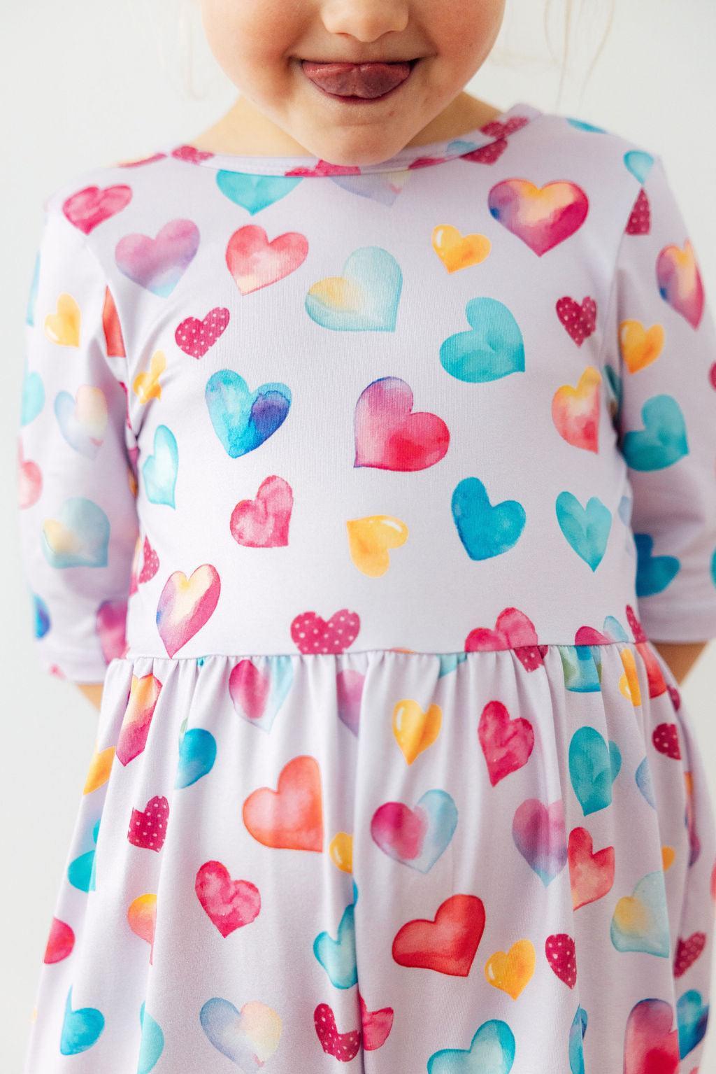 Watercolor Kisses Wide Leg Jumpsuit by Mila & Rose ®