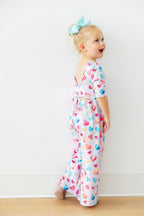 Watercolor Kisses Wide Leg Jumpsuit by Mila & Rose ®