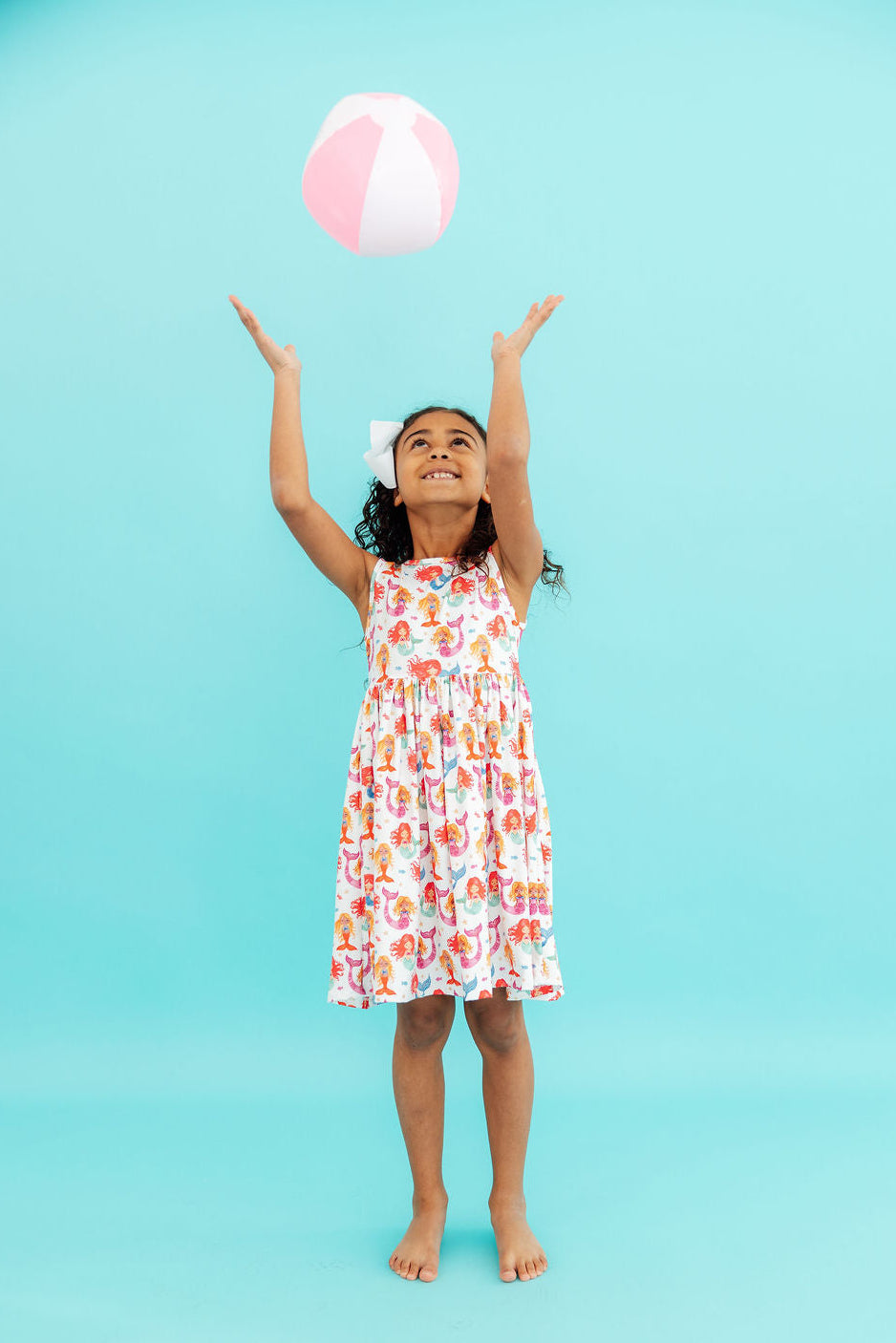 Watercolor Mermaids Tank Twirl Dress by Mila & Rose ®