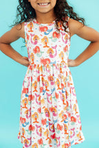 Watercolor Mermaids Tank Twirl Dress by Mila & Rose ®
