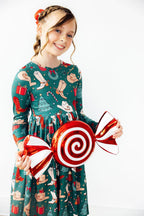 Western Wonderland L/S Pocket Twirl Dress by Mila & Rose ®