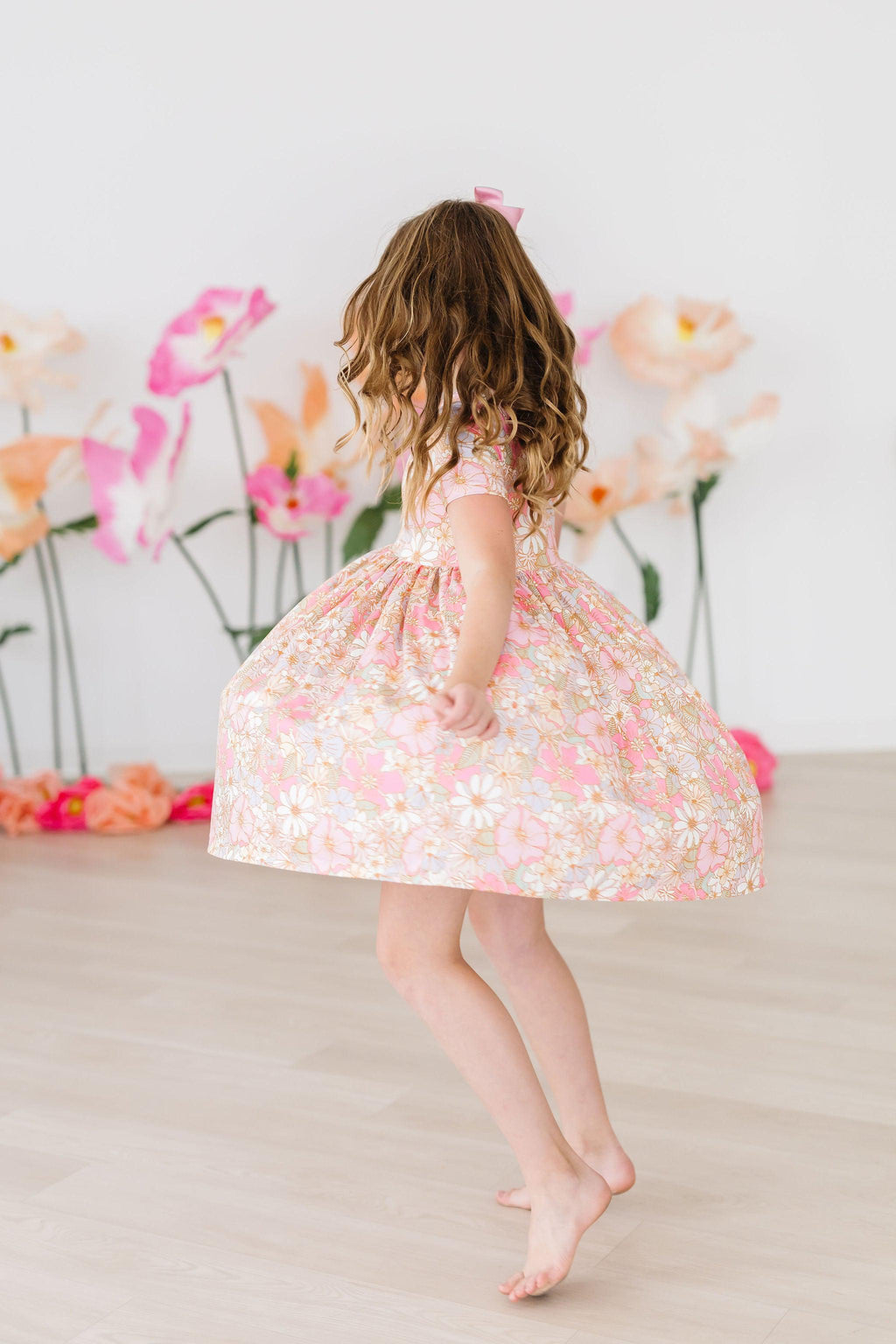 What's Up Buttercup S/S Pocket Twirl Dress by Mila & Rose ®