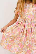 What's Up Buttercup S/S Pocket Twirl Dress by Mila & Rose ®