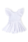 White S/S Twirl Leotard by Mila & Rose ®