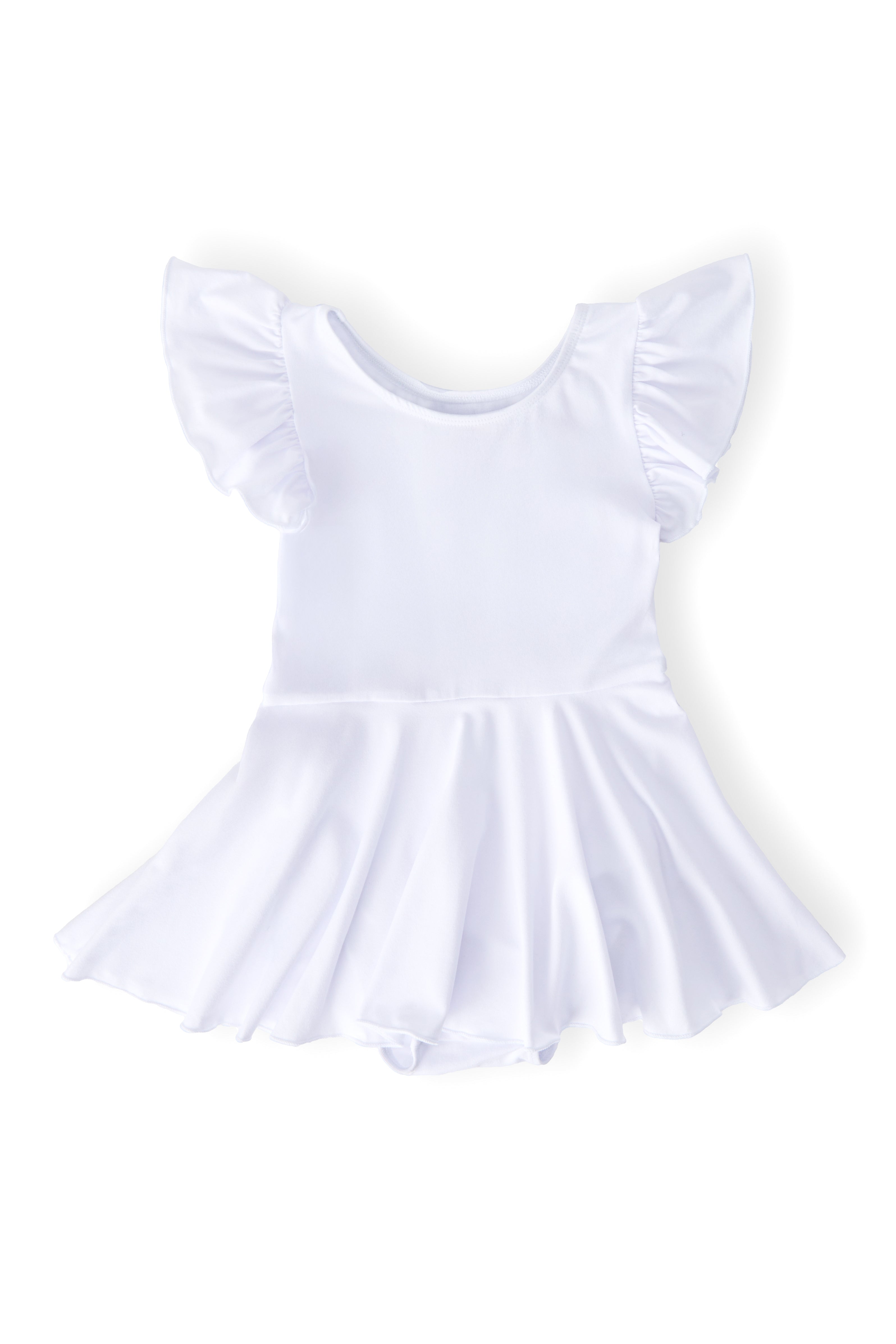 White S/S Twirl Leotard by Mila & Rose ®