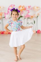 White Twirl Skort by Mila & Rose ®