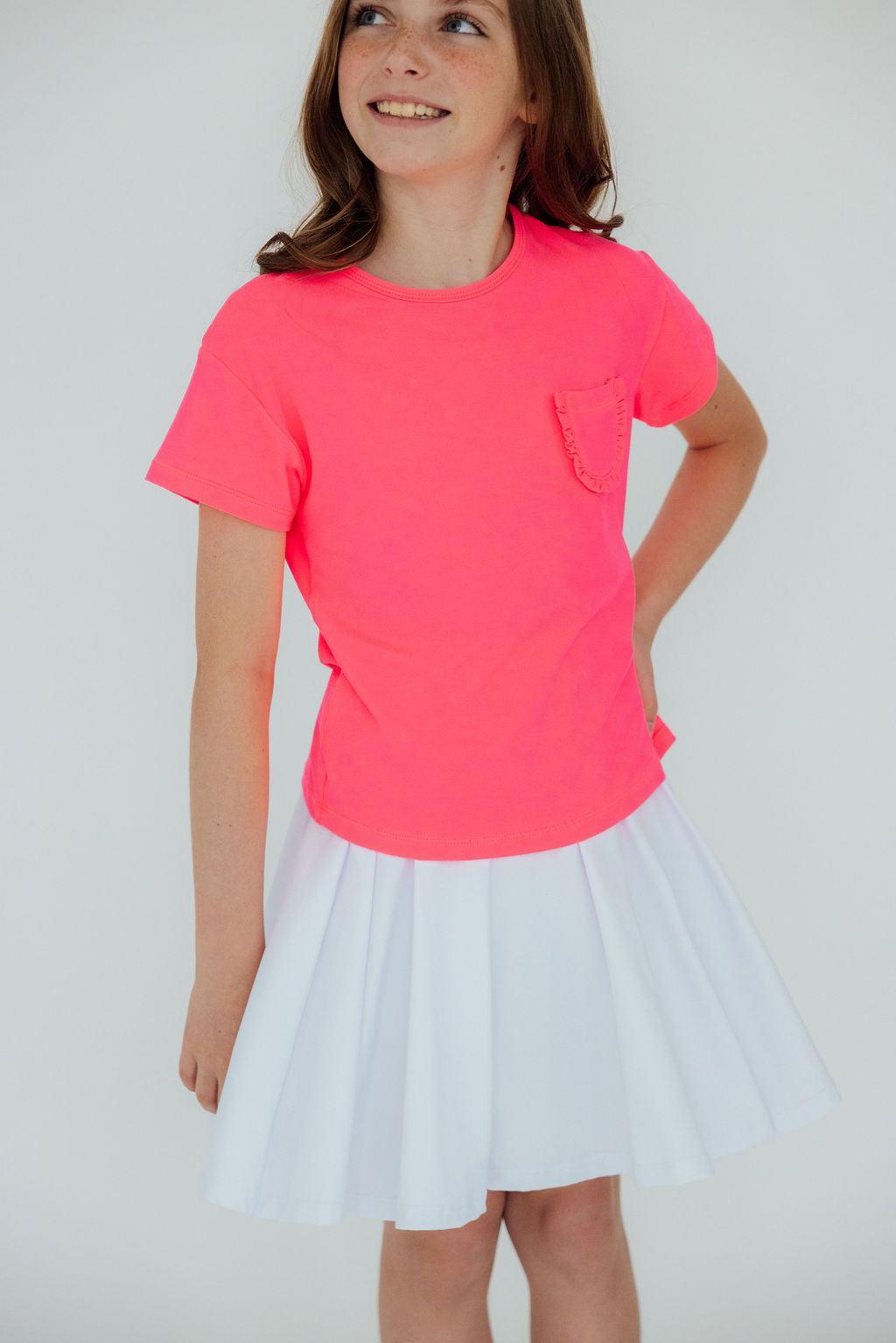 White Twirl Skort by Mila & Rose ®