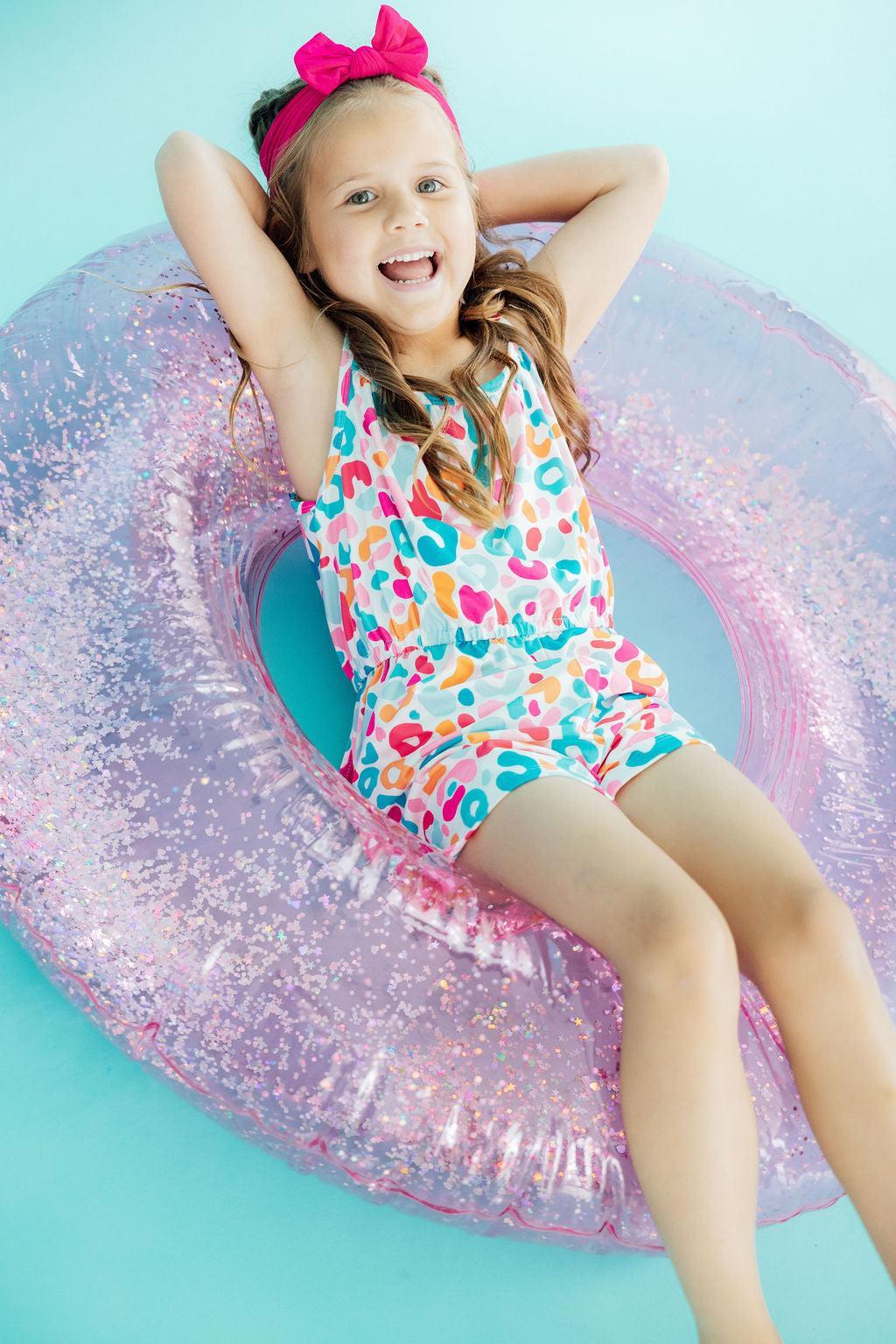 Wild Child Strappy Play Romper by Mila & Rose ®