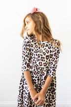Wild One 3/4 Sleeve Pocket Twirl Dress by Mila & Rose ®