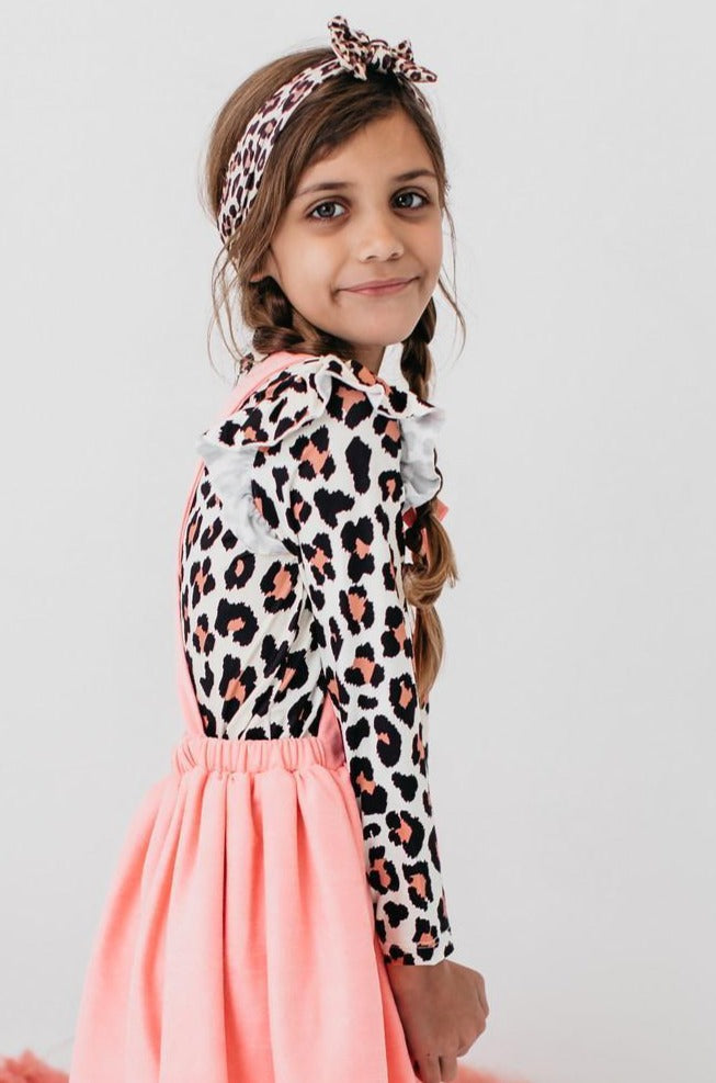 Wild One L/S Ruffle Tee by Mila & Rose ®