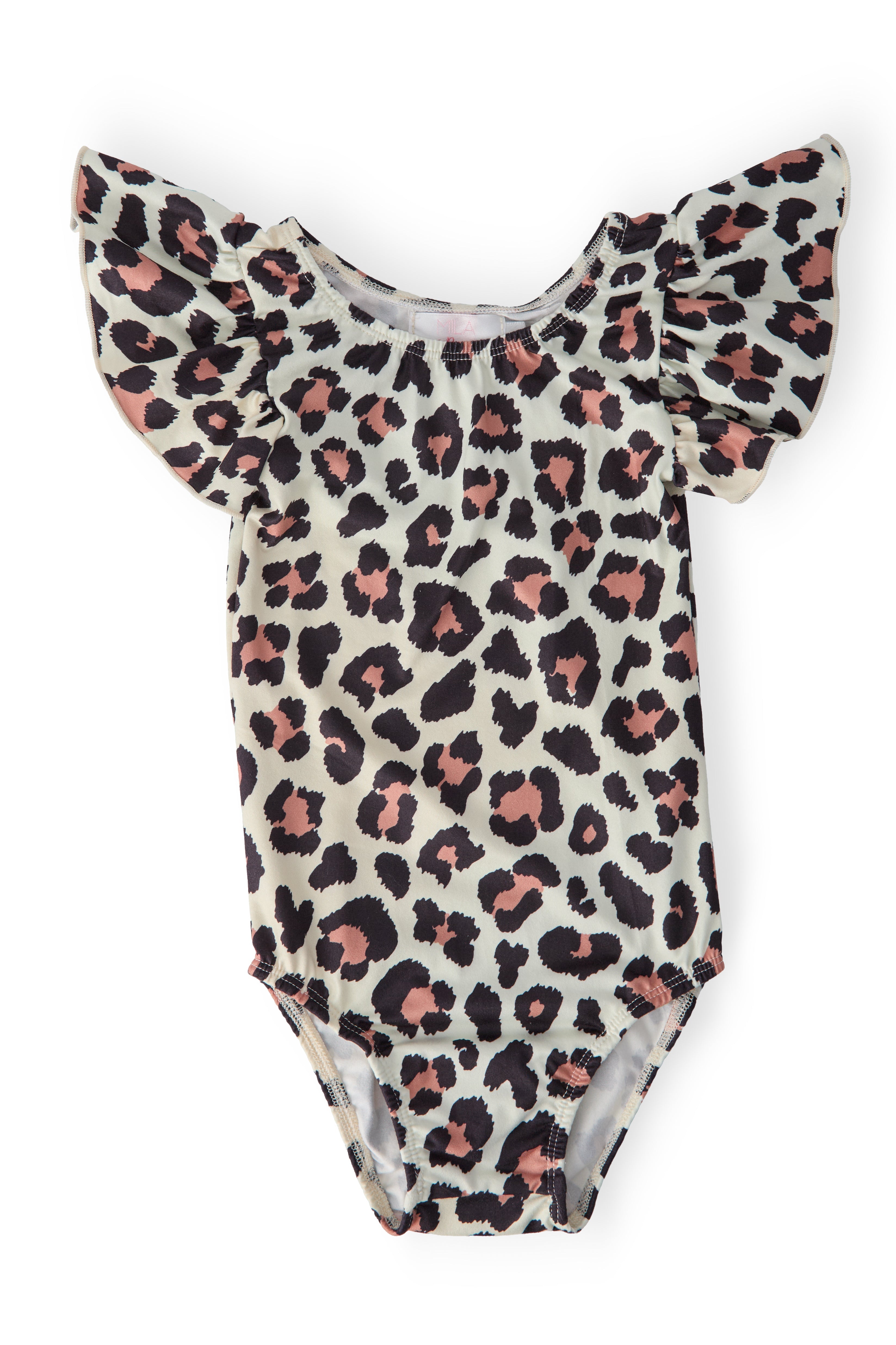 Wild One S/S Flutter Sleeve Leotard by Mila & Rose ®