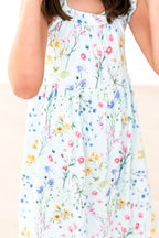Wild Woods Ruffle Cross Back Dress by Mila & Rose ®