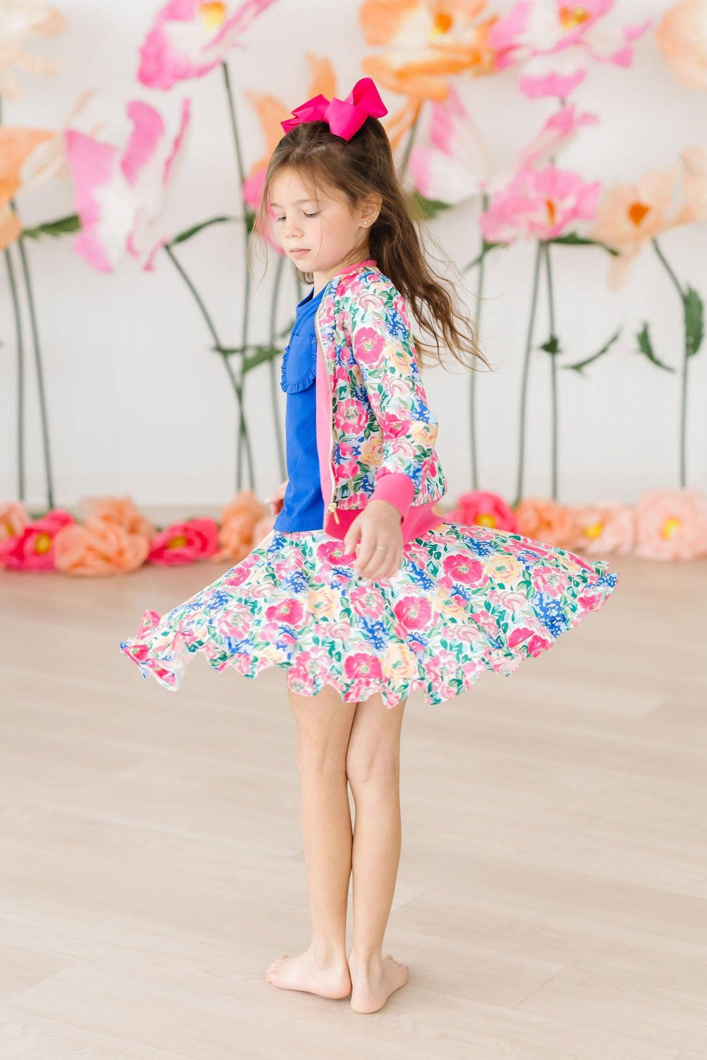 Wildflower Wishes Ruffle Twirl Skort by Mila & Rose ®